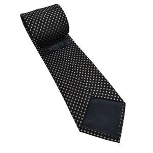Vintage Arrow Black/Gold Polka Dot Tie, Christmas